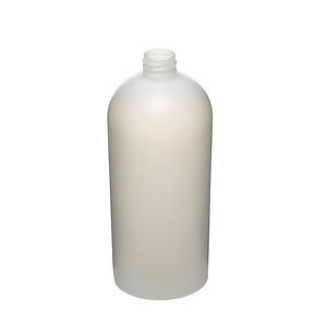 32OZ NATURAL ROYALTY ROUND HDPE PLASTIC BOTTLE - 24-410