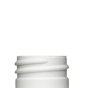 32OZ WHITE ROYALTY ROUND HDPE PLASTIC BOTTLE - 24-410-detail image