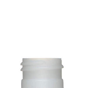 5OZ NATURAL SLEEK CYLINDER ROUND HDPE PLASTIC BOTTLE - 24-410-detail image