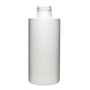 5OZ WHITE SLEEK CYLINDER ROUND HDPE PLASTIC BOTTLE - 24-410-detail image