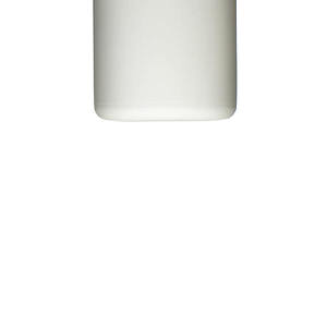 8OZ WHITE SLEEK CYLINDER ROUND HDPE PLASTIC BOTTLE - 24-410-detail image