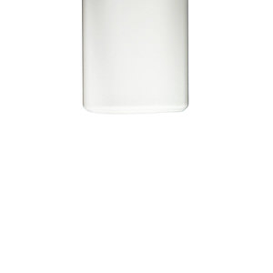 12OZ WHITE OBLONG SQUARE HDPE PLASTIC BOTTLE - 28-415-detail image