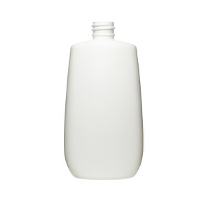 4OZ WHITE TAPERED OVAL HDPE PLASTIC BOTTLE - 20-410-detail image