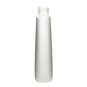 4OZ WHITE TAPERED OVAL HDPE PLASTIC BOTTLE - 20-410-detail image