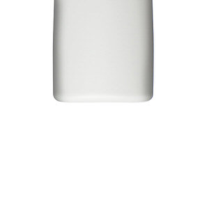 2OZ WHITE TEARDROP OVAL HDPE PLASTIC BOTTLE - 20-410-detail image