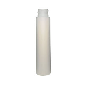 4OZ NATURAL TEARDROP OVAL HDPE PLASTIC BOTTLE - 24-410-detail image