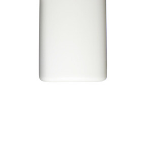 8OZ WHITE TEARDROP OVAL HDPE PLASTIC BOTTLE - 24-410-detail image