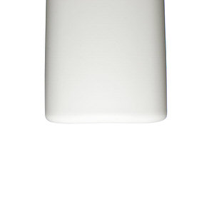 12OZ WHITE TEARDROP OVAL HDPE PLASTIC BOTTLE - 24-410-detail image