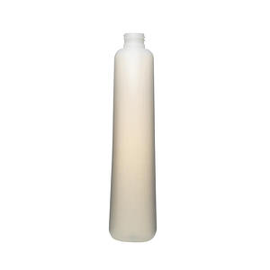 16OZ NATURAL TEARDROP OVAL HDPE PLASTIC BOTTLE - 24-410-detail image