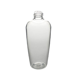 4OZ CLEAR VAIL OVAL PET PLASTIC BOTTLE - 20-410