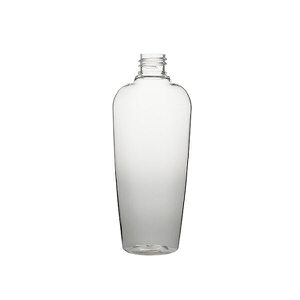 4OZ CLEAR VAIL OVAL PET PLASTIC BOTTLE - 20-410-detail image