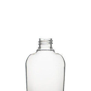 4OZ CLEAR VAIL OVAL PET PLASTIC BOTTLE - 20-410-detail image