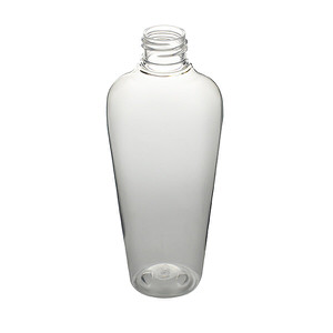 6OZ CLEAR VAIL OVAL PET PLASTIC BOTTLE - 24-410