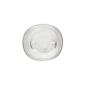 6OZ CLEAR VAIL OVAL PET PLASTIC BOTTLE - 24-410-detail image