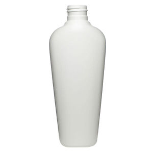 6OZ WHITE VAIL OVAL HDPE PLASTIC BOTTLE - 24-410-detail image