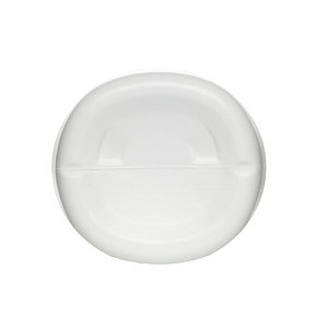 6OZ WHITE VAIL OVAL HDPE PLASTIC BOTTLE - 24-410-detail image