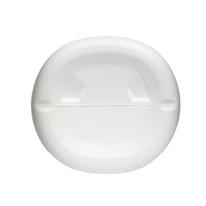 6OZ WHITE VAIL OVAL HDPE PLASTIC BOTTLE - 24-410-detail image