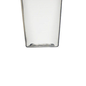 12OZ CLEAR VAIL OVAL PET PLASTIC BOTTLE - 24-410-detail image