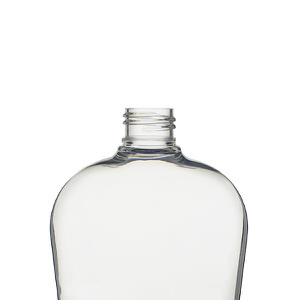 16OZ CLEAR PET VAIL OVAL PLASTIC BOTTLE - 24-410 NECK-detail image