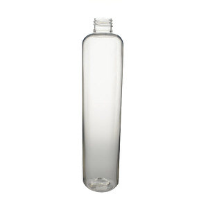 16OZ CLEAR CLASSIC OVAL PET PLASTIC BOTTLE - 24-410-detail image