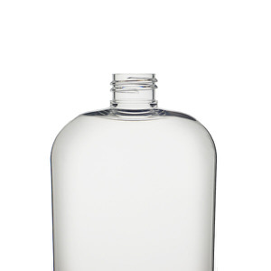 16OZ CLEAR CLASSIC OVAL PET PLASTIC BOTTLE - 24-410-detail image