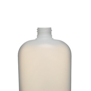 16OZ NATURAL CLASSIC OVAL HDPE PLASTIC BOTTLE - 24-410-detail image