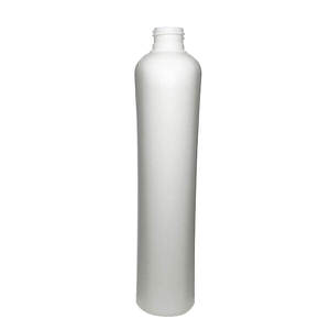 16OZ WHITE CLASSIC OVAL HDPE PLASTIC BOTTLE - 24-410-detail image