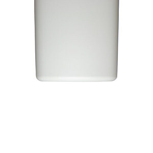 16OZ WHITE CLASSIC OVAL HDPE PLASTIC BOTTLE - 24-410-detail image