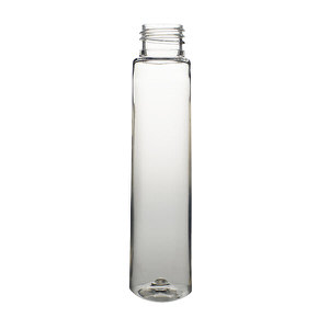 4OZ CLEAR TEARDROP OVAL PET PLASTIC BOTTLE - 24-410-detail image