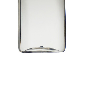 10OZ CLEAR TEARDROP OVAL PET PLASTIC BOTTLE - 24-410-detail image