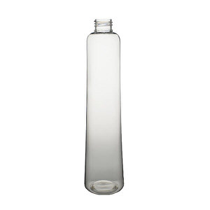 16OZ CLEAR TEARDROP OVAL PET PLASTIC BOTTLE - 24-410-detail image