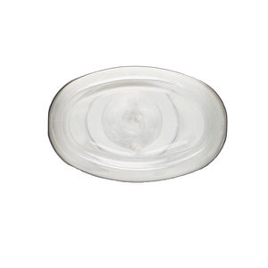 16OZ CLEAR TEARDROP OVAL PET PLASTIC BOTTLE - 24-410-detail image