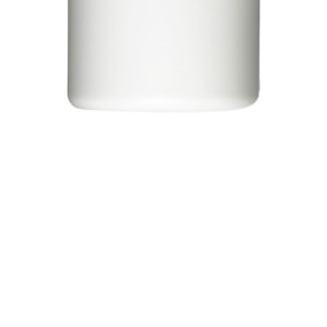 1OZ WHITE CYLINDER ROUND HDPE PLASTIC BOTTLE - 20-410-detail image