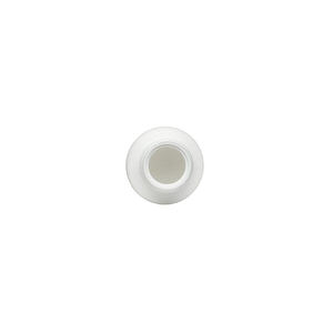 1OZ WHITE CYLINDER ROUND HDPE PLASTIC BOTTLE - 20-410-detail image