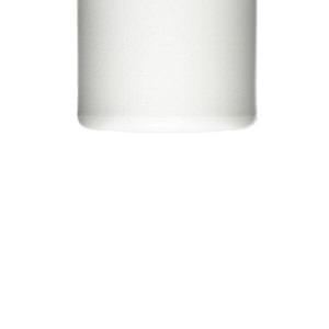 1OZ WHITE CYLINDER SHORT ROUND HDPE PLASTIC BOTTLE - 20-415-detail image