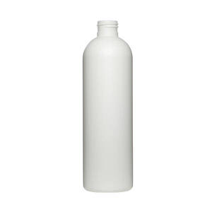 10OZ WHITE ROYALTY ROUND HDPE PLASTIC BOTTLE - 24-415-detail image