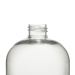 5OZ NATURAL BOSTON ROUND HDPE PLASTIC BOTTLE - 24-410-detail image