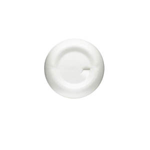 5OZ WHITE BOSTON ROUND HDPE PLASTIC BOTTLE - 24-410-detail image