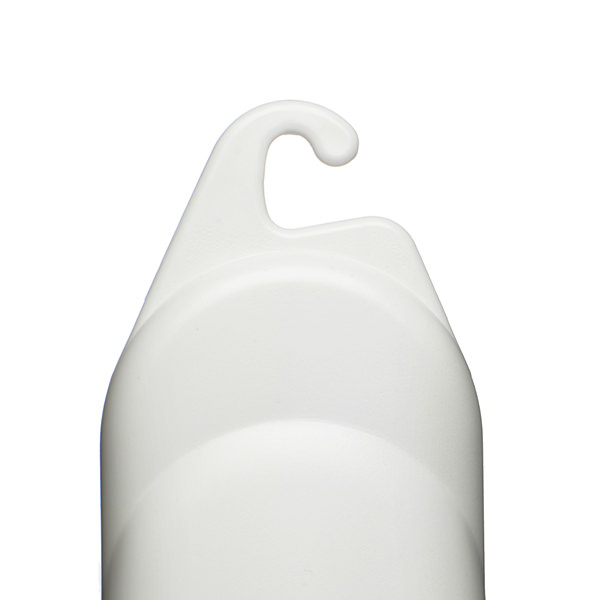 3OZ WHITE PRINCESS OVAL WITH HOOK HDPE PLASTIC BOTTLE - 24-410-detail image