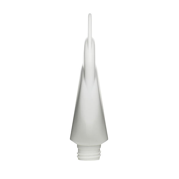 3OZ WHITE PRINCESS OVAL WITH HOOK HDPE PLASTIC BOTTLE - 24-410-detail image