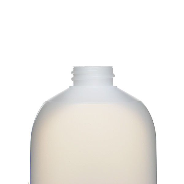 6OZ NATURAL PRINCESS OVAL HDPE PLASTIC BOTTLE - 22-400-detail image