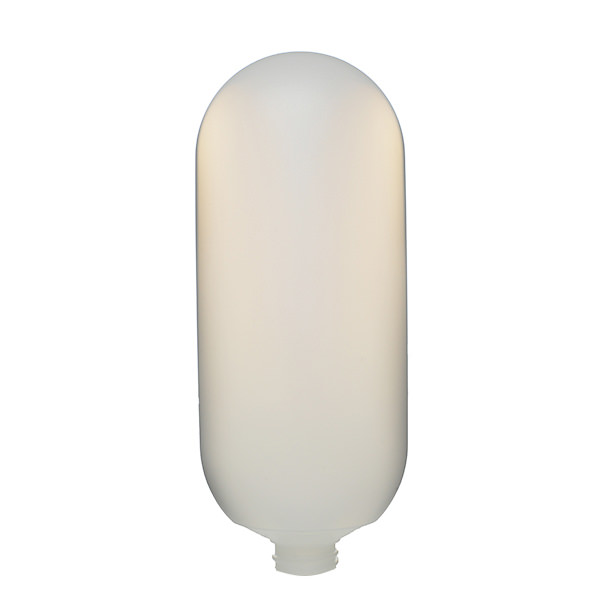 8OZ NATURAL PRINCESS OVAL HDPE PLASTIC BOTTLE - 22-400