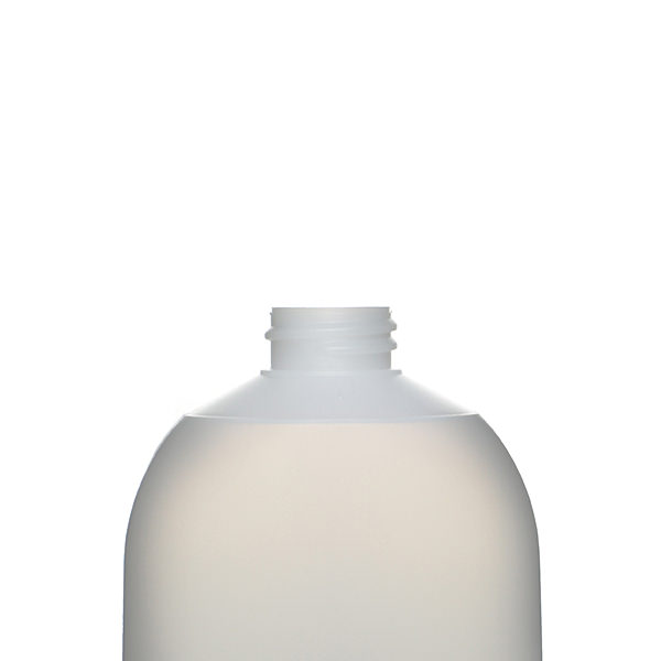 8OZ NATURAL PRINCESS OVAL HDPE PLASTIC BOTTLE - 22-400-detail image