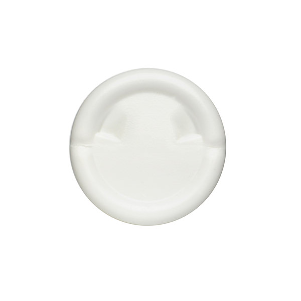 1OZ WHITE TINCTURE ROUND HDPE PLASTIC BOTTLE - 18-415-detail image