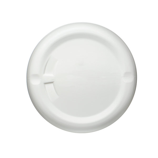 500ML WHITE PEDESTEL ROUND HDPE PLASTIC BOTTLE - 38-400-detail image