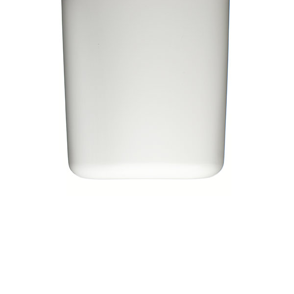 350ML WHITE DOVE OVAL HDPE PLASTIC BOTTLE - 24-415-detail image