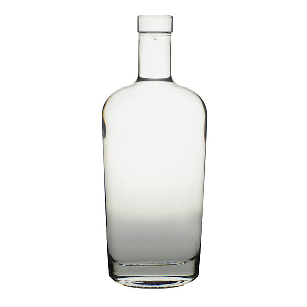 375 ml Flask Glass Bottle with Tamper Evident Cap