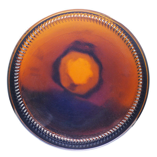 64OZ AMBER GLASS GROWLER ROUND - 38-400 NECK-detail image