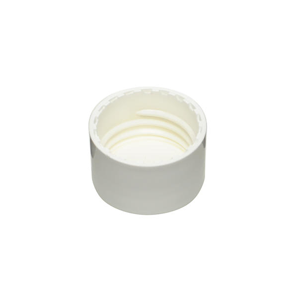 24-410 WHITE SMOOTH SIDE / SMOOTH TOP CAP WITH F217-detail image