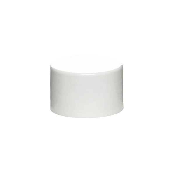 24-410 WHITE SMOOTH SIDE / SMOOTH TOP VALVE SEAL CAP